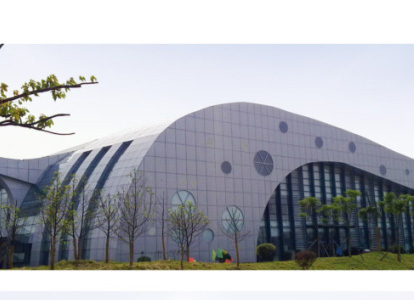 双城会议中心外景网架工程